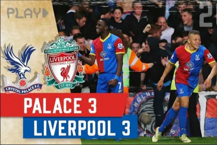 痛失好局！14年英超，利物浦连丢3球被水晶宫逼平，丧失夺冠希望