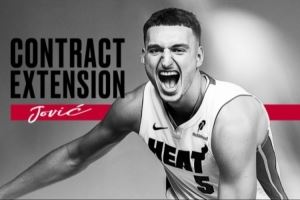 4年6240万全额保障！热火官宣：球队正式和约维奇达成提前续约