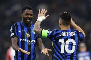 迪马预测国米首发：劳塔罗、图拉姆双前锋，苏契奇、奥古斯托出战